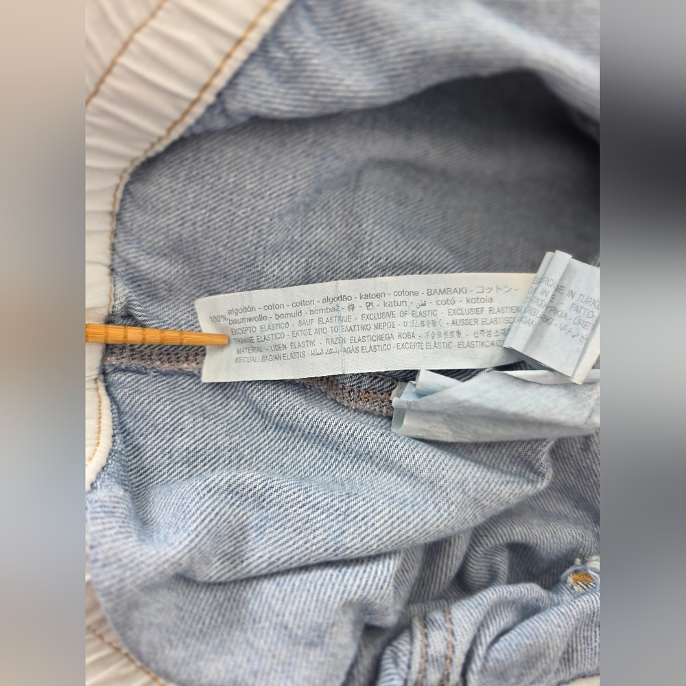 Zara Z1975 Denim Utility Boilersuit 90s Retro Vintage inspired 100% Cotton - Picture 11 of 12